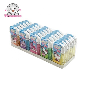 Comprimés de bonbons durs aux <span class=keywords><strong>saveurs</strong></span> fruitées assorties dans un pot refermable, bonbons en vrac colorés en gros - Product Image 3