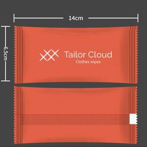 Toallitas Húmedas Envasadas Individualmente, Toallitas Quitamanchas y Antiarrugas para Ropa y Zapatos - Product Image 4