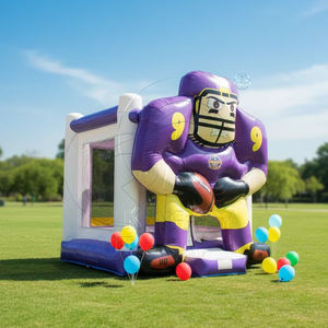 Castillo Inflable con Forma de Jugador de Fútbol, Brincolín, Casa de Brinco, Inflables para Fiestas de Cumpleaños Infantiles, Venta al Por Mayor - Product Image 2