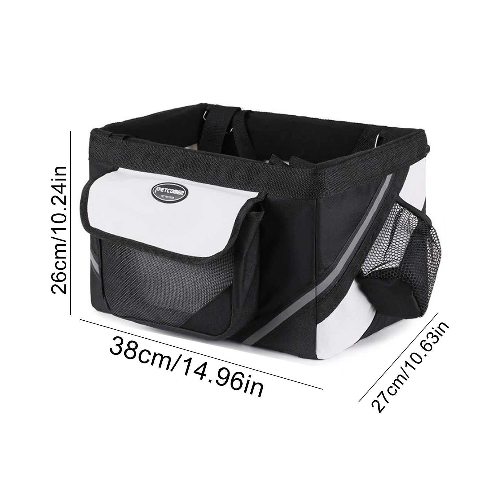 Bike Basket Dog Mountain Bike Shopping Basket Portable Cat And Dog