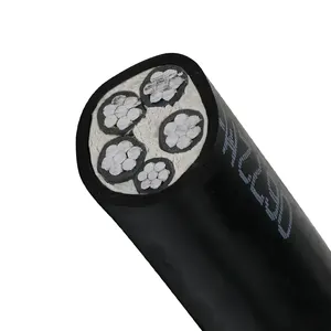 XLPE Sheath Insulated Pvc Jacket Low Voltage 4 Core 3 Core Aluminum Power Cable Retardant Performance Aluminum Electrical Wire