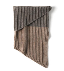 Pashmina ผ้าพันคอแคชเมียร์สำหรับผู้หญิง, ผ้าพันคอ100% ปก snood <span class=keywords><strong>Rib</strong></span> สี่เหลี่ยมด้านขนาน - Product Image 4