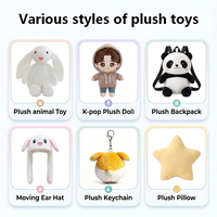 Keyboard Transparent Keycap Keychain Relieve Stress Switches Key Chain Fidget Clicker Keychain with Light