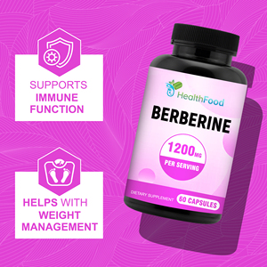 High Quality Berberine Capsules with Berberine HCI Promote Heart Health Metabolic Support Helps with Management Capsules - Product Image 5