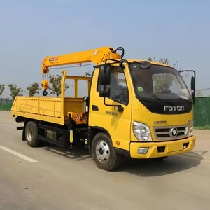 Camion-grue télescopique compact Foton 4x2 de 4 à 5 tonnes à vendre - Product Image 4