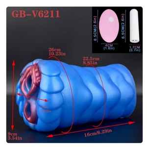 Masturbador Vibrador Masculino GEEBA, Copa de Masturbación con Diseño de Dragón de Fantasía, Vagina Realista con Vibración, Juguetes Sexuales para Hombres - Product Image 3