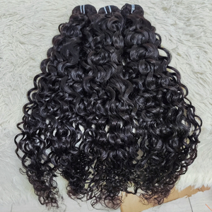 Letsfly 10A Extensions de cheveux humains ondulés naturels, couleur intense, 100% cheveux humains, trame de cheveux ondulés profonds, 12-30 pouces - Product Image 5