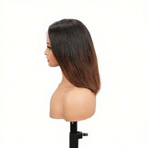 Perruque Courte Bob Grade 12A en Cheveux Indiens Bruts, Double Tissage, 100% Cheveux Humains, Densité 180%, Idéale pour Perruques Lace Front pour Femmes Noires - Vente en Gros - Product Image 4