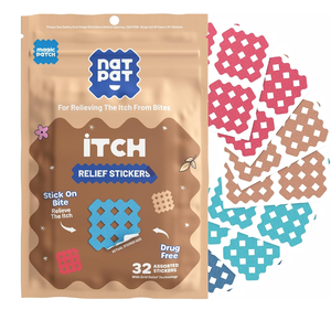แผ่นแปะบรรเทาอาการคันจากแมลงกัดต่อย เช่น ยุง ตัวตุ่น แมลงวันทราย แมลงวันทรายเล็ก แมลงติดเตียง บัซแพทช์ - Product Image 1