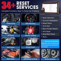 Outil de diagnostic automobile tout système KINGBOLEN K10 PRO (Entrepôts US/UE) – 34 fonctions de réinitialisation (IMMO/GPF), codage ECU, test actif, fonction de guidage
