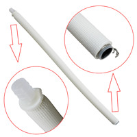 Tuyau de drainage ondulé en plastique PE pour unités extérieures de climatiseur, tuyaux de sortie, conception rétractable économe en énergie, résistant à l'humidité