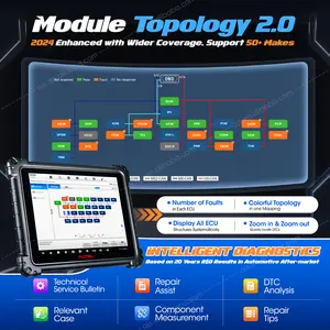 Autel MaxiSys Ultra MS Ultra Automotive Diagnostic J2534ECUプログラミング40サービス祭壇診断ツールスキャナー