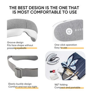 Hezheng HZ-QNA-8 2025 Maschera Massaggiante Intelligente per <span class=keywords><strong>Occhi</strong></span>, Dispositivo Portatile con Compressione Termica, Wireless, Certificato ROHS - Product Image 4