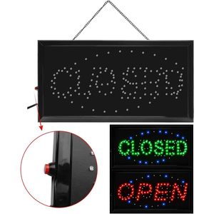LED On Off <b>sign</b> advertising indoor hanging display board shop window <b>sign</b> indicator light ambient light luminous <b>sign</b> 110V 220V - Product Image 3