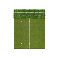 Vente en gros de matériel en PP Tapis de gazon artificiel long et court Simulateur de golf Tapis de gazon avec bande de frappe