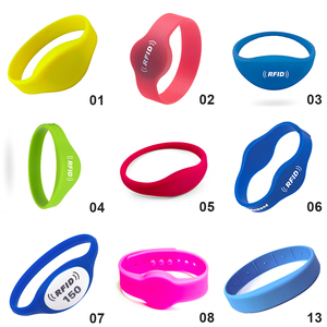 Bracelet RFID en silicone GSC 125Khz ID 13.56Mhz IC pour billet de festival, étiquette RFID, bracelet NFC - Product Image 5