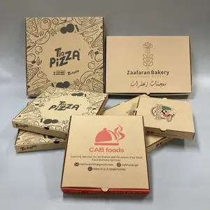 Custom printed developed pizza box,18 inch pizza boxes,7-16 inch pizza box