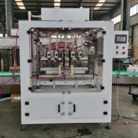 Pompe à diaphragme personnalisée, machine de remplissage automatique de liquide de blanchiment numérique à 6 buses pour détergents, bouteille en plastique de 1000 ml