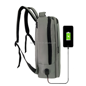 Mochila para Portátil con Forro de Poliéster, Ultraligera, Impermeable, con Marco Externo USB, Reciclada, Alibaba 2025, Producto Más Vendido - Product Image 3