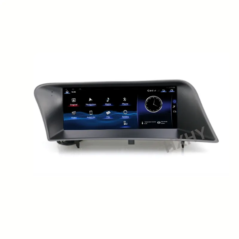 HXHY 12 + 256G Qualcomm 10.25 pollici Android 13 lettore multimediale per auto per Lexus RX RX270 RX350 RX450H Stereo Video navigazione GPS