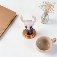 Figurine Hollow Knight en PVC écologique de qualité supérieure, statuette de personnage 3D, style Kawaii, couleurs personnalisables, fabricant direct