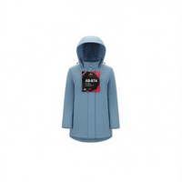 Veste coupe-vent légère en coton réversible pour femme HDJ AB-874, veste pour femme grande taille