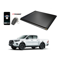 Couvre-Benne Rigide Rétractable Électrique ou Manuel à Bas Prix pour Toyota Hilux Revo SR5 2020 2022 - Pièces Auto 4x4