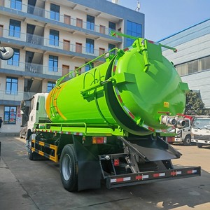 Camión de Succión de Aguas Residuales con Vacío, Isuzu Giga 4x2, Transmisión Manual, Diésel, Usado para Tanques Sépticos en Plantas de Tratamiento de Aguas Residuales - Product Image 3