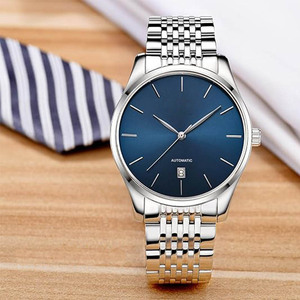 Montre-bracelet classique pour homme de 39 mm, 3 ATM étanche, montres automatiques de luxe pour homme - Product Image 6