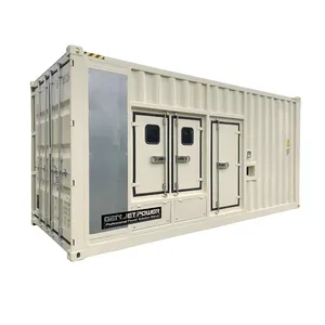 1000KW 1250KVA grande potenza contenitore tipo silenzioso generatore diesel con CE ISO