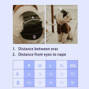 Gorro de <span class=keywords><strong>Pet</strong></span> Personalizado com Logo, Quente para Outono e Inverno, Ajustável com Cordão, à Prova de Vento, Macio e Plush, Chapéus de Tricô para Cães com Furos para as Orelhas - Product Image 6