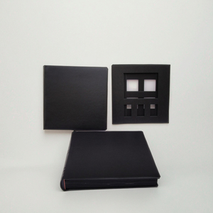 Album <span class=keywords><strong>photo</strong></span> de mariage élégant en papier Premium S&L MA006, style <span class=keywords><strong>romantique</strong></span> 'Love', motif personnalisé, tailles 4x6''-6x8'', <span class=keywords><strong>blanc</strong></span>/<span class=keywords><strong>noir</strong></span>/marron - Product Image 3