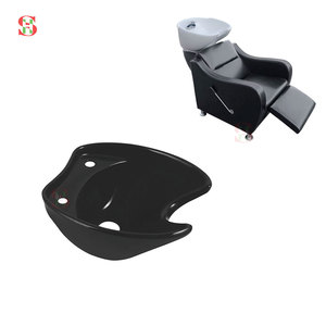 Pièces de fauteuil de lavage de cheveux : Bac en céramique pour lavage de cheveux, Évier de coiffure - Product Image 5