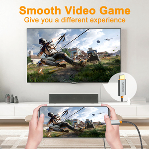 Câble convertisseur <span class=keywords><strong>USB</strong></span>-C vers <span class=keywords><strong>HDMI</strong></span> 4K compatible HDTV pour <span class=keywords><strong>MacBook</strong></span> Pro/<span class=keywords><strong>Air</strong></span>, iPhone 16/17, PS4/5, prend en charge 3D HDR EARC, adaptateur <span class=keywords><strong>USB</strong></span>-C vers <span class=keywords><strong>HDMI</strong></span> - Product Image 5