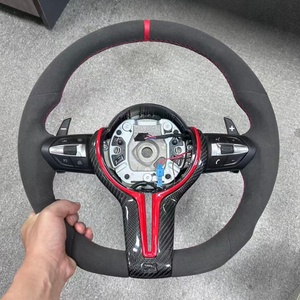 Volant en Alcantara pour <span class=keywords><strong>BMW</strong></span> F10 F20 F30 F15 F25 F07 F01 F82 E90 M3 M5 M6 F33 F31 X5 E70 <span class=keywords><strong>X3</strong></span> F25 M5 - Product Image 1