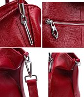 Neue Damen Umhängetasche Mode Einfache Freizeit Leder Weiblich Amerikanisch Einfarbig Große Kapazität Damen handtaschen