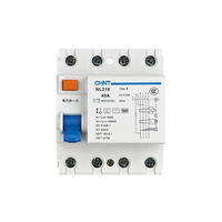 Disjoncteur différentiel Chint NL210 2P 4P 25A 40A 63A Type B RCCB