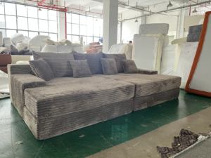 Sofá Comprimido de Gran Tamaño, Juego de Sofás sin Esqueleto - Empaque al Vacío Comprimido, Esponja de Alta Densidad, para Salas de Estar Duraderas - Product Image 4