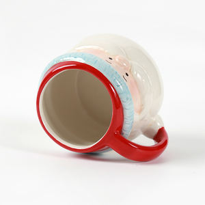 Nouvelle arrivée décoration de noël mignon père noël tasse en céramique tasse à lait pour noël décoration de la maison - Product Image 3