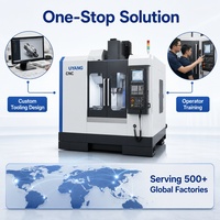 Centro de Mecanizado CNC VMC855 de Alta Resistencia con Fundición HT300 y Optimización FEA, Tipo de Brazo 24T ATC para Troqueles y Moldes de Precisión