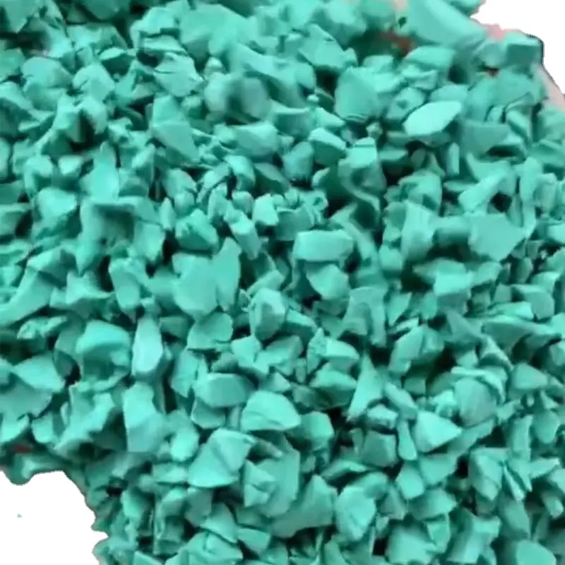 Stable quality Light Blue EPDM Rubber Granules Running material rubber flooring sports flooring track and field tartan tra