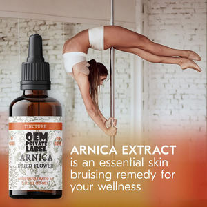 Tetes Cairan Tincture <span class=keywords><strong>Arnica</strong></span> Ekstrak <span class=keywords><strong>Arnica</strong></span> Organik Suplemen Relaksasi Otot Herbal Nyeri Sendi Tetes Tincture <span class=keywords><strong>Arnica</strong></span> OEM - Product Image 6