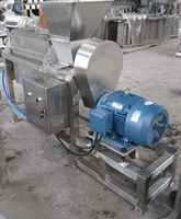 Industriële Dubbele Schroef Commerciële Oranje Spiraal Gemalen Fruit Gember Juicer Pneumatische Type Dubbele Spiraal Sap Extractor
