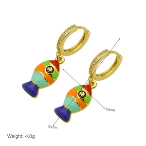 Nuevos Pendientes de Estilo Hip Hop con <span class=keywords><strong>Mapa</strong></span> de Venezuela, Esmalte Brillante en Amarillo, Azul y Rojo, Pendientes Colgantes con <span class=keywords><strong>Mapa</strong></span> de Colombia - Product Image 6