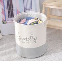 Boîte de rangement à linge pliable pour articles ménagers pour vêtements pour salle de bain
