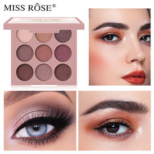 <strong>Miss</strong> <strong>Rose</strong> Eye Shadow Palette 9 Color High Definition Eye Shadow Paleta De Maquillaje Profesional Makeup Palletes Dry - Product Image 3
