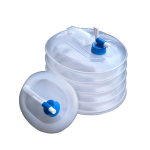 Nuevo Tanque de Almacenamiento de Agua Plegable y Portátil para Exteriores, Ecológico, Material PE, Diseño Rectangular, Uso en Cocina, Color Blanco - Product Image 1