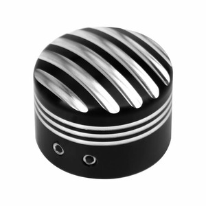 Accesorios de motocicleta cubierta de tuerca de tapa de eje delantero cortado para Harley Softail Sportster <span class=keywords><strong>Iron</strong></span> <span class=keywords><strong>883</strong></span> XL 1200 negro - Product Image 2
