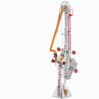 Bras de chargement hydraulique marin avec ressort de contrepoids pour GNL, pétrole brut, diesel, carburant, navire offshore