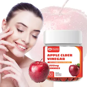 Gommes OEM au vinaigre de cidre de pomme Soutien à la digestion Minceur Keto Vegan Perte de poids Gummies Marque privée